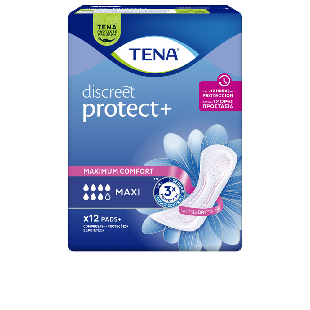 DISCREET absorvente maxi para incontinência 12 u