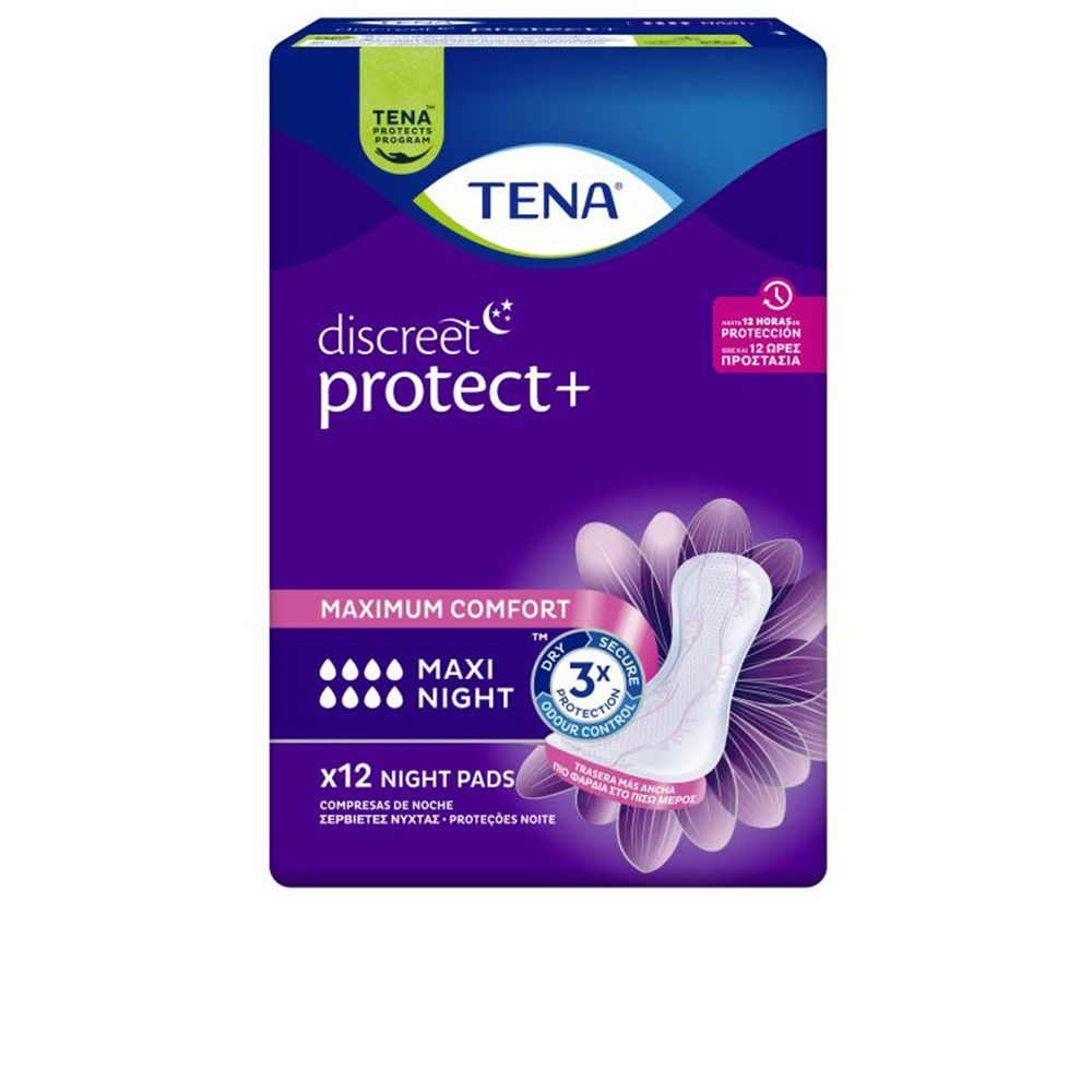 DISCREET absorvente para incontinência noturna maxi 12 u