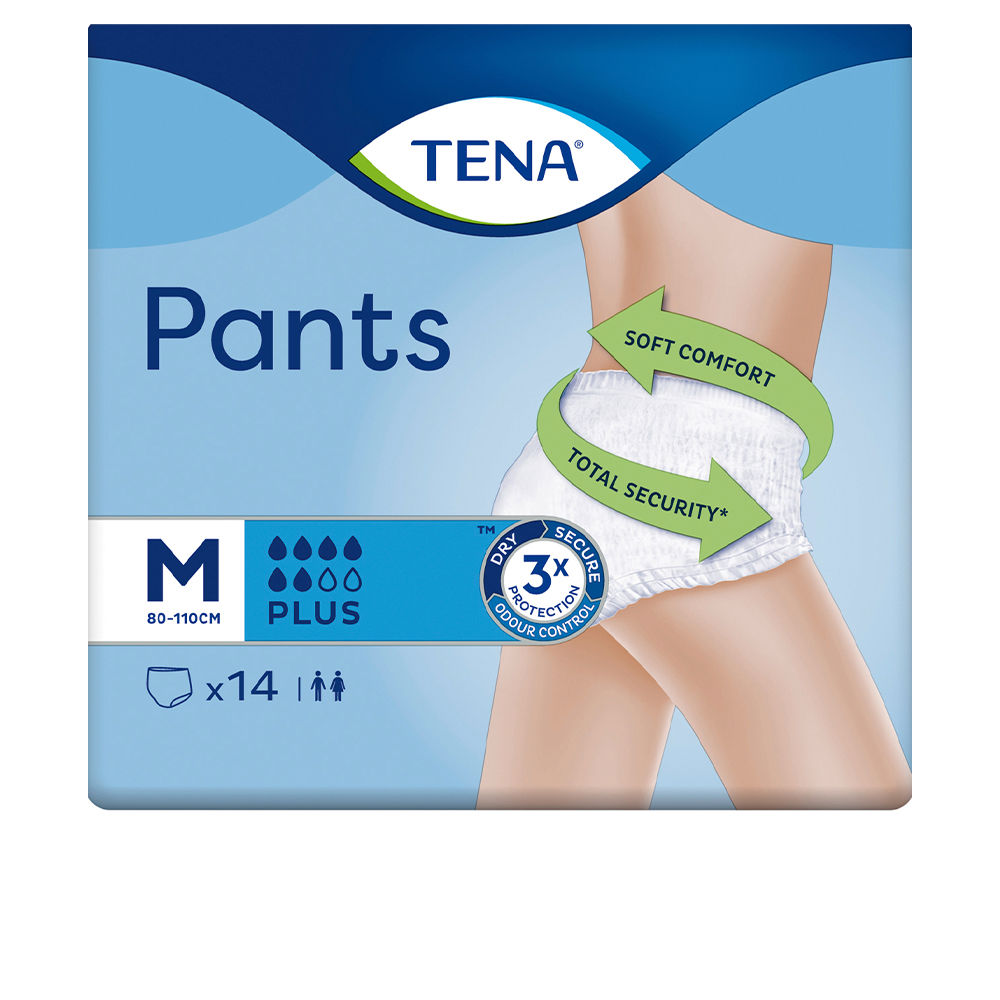 Cuecas para incontinência média PANTS PLUS 14ud