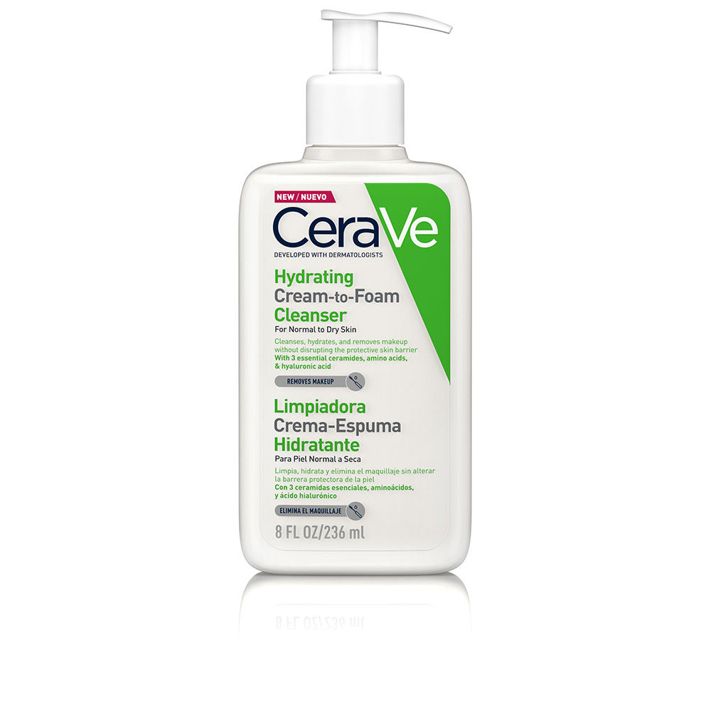 Creme de limpeza hidratante em espuma 236 ml