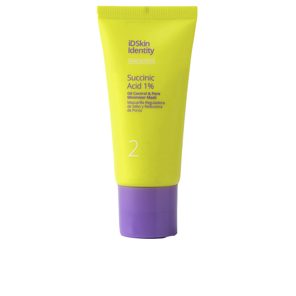 ID SKIN identidade ácido succínico 1% máscara reguladora 50 ml
