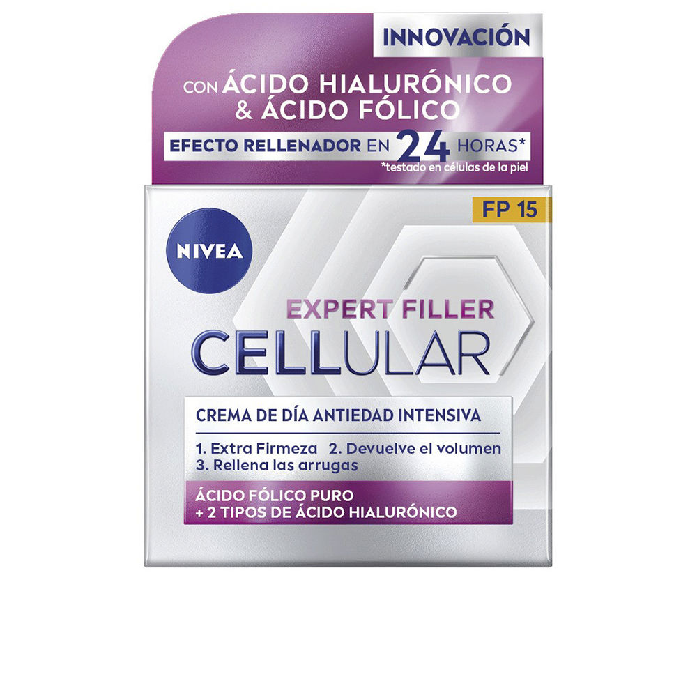 CELLULAR FILLER creme de dia hialurônico e fólico SPF15 50 ml