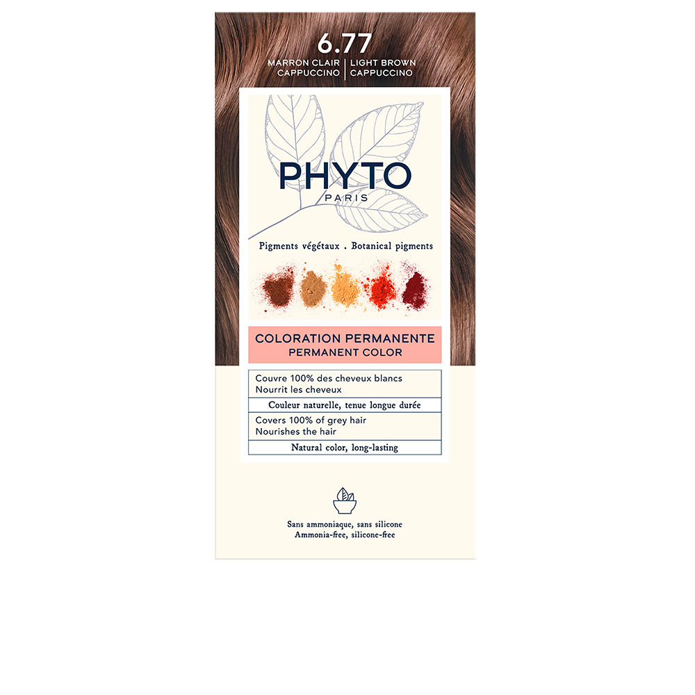 PHYTOCOLOR #6.77-marrón claro capuchino 4 u