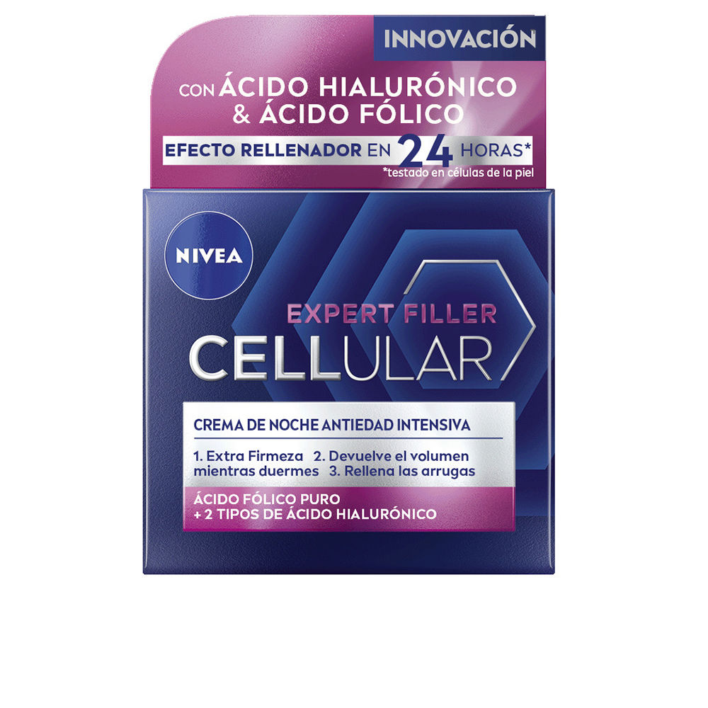 CELLULAR FILLER creme de noite hialurônico e fólico 50 ml