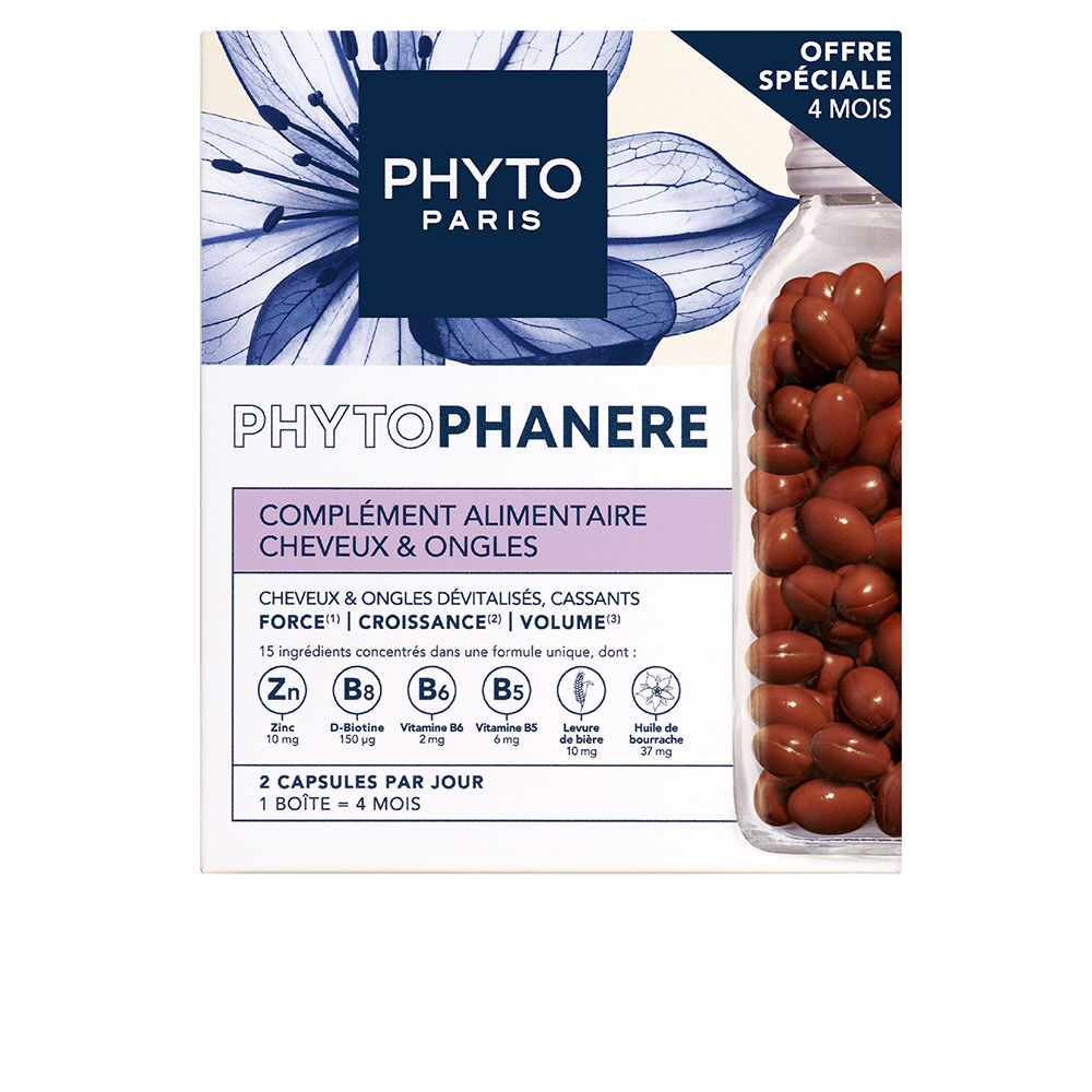 PHYTOPHANERE suplemento alimentar cápsulas 2 x 120 unidades