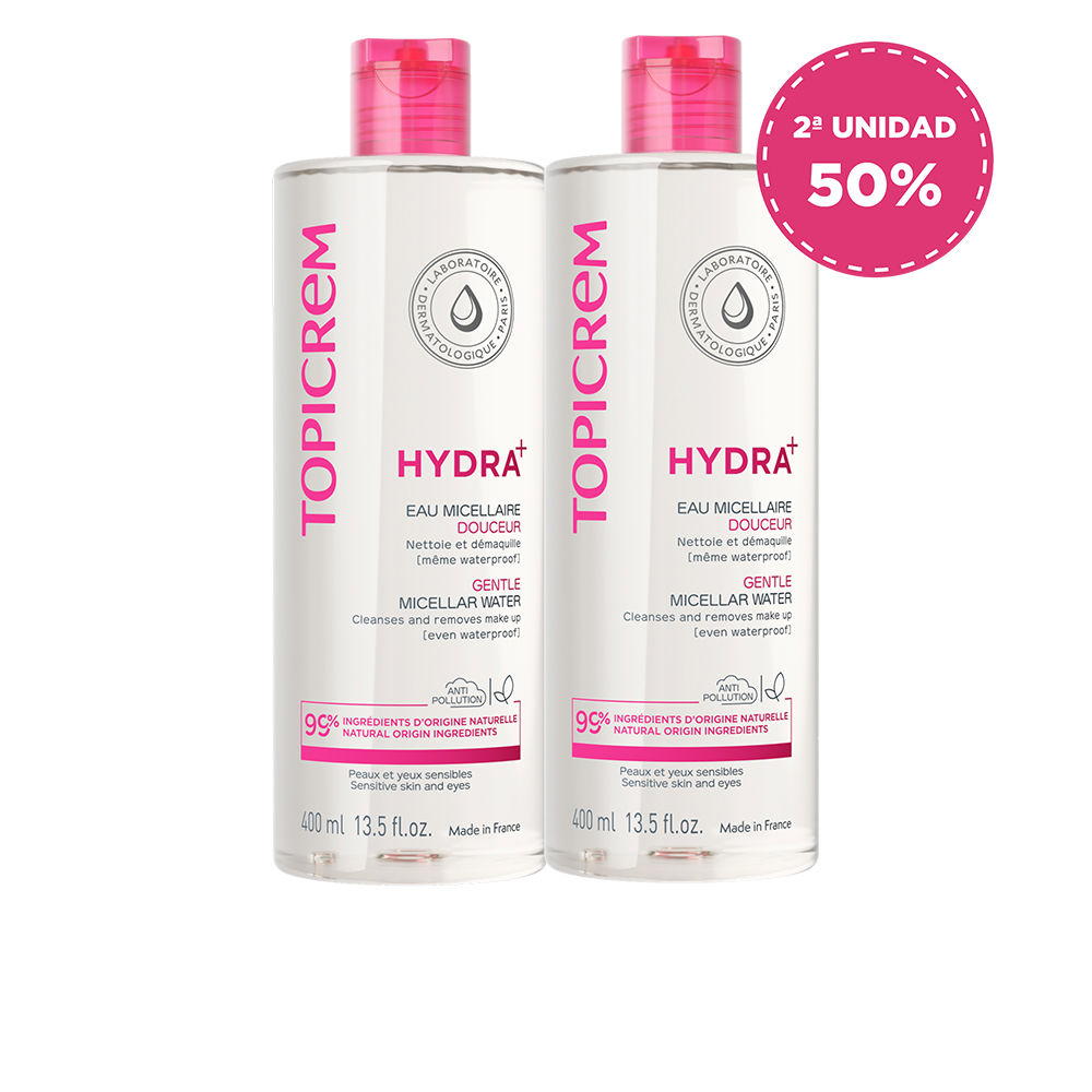 HYDRA+ PACOTE DE ÁGUA MICELAR SOFT 2 x 400 ml