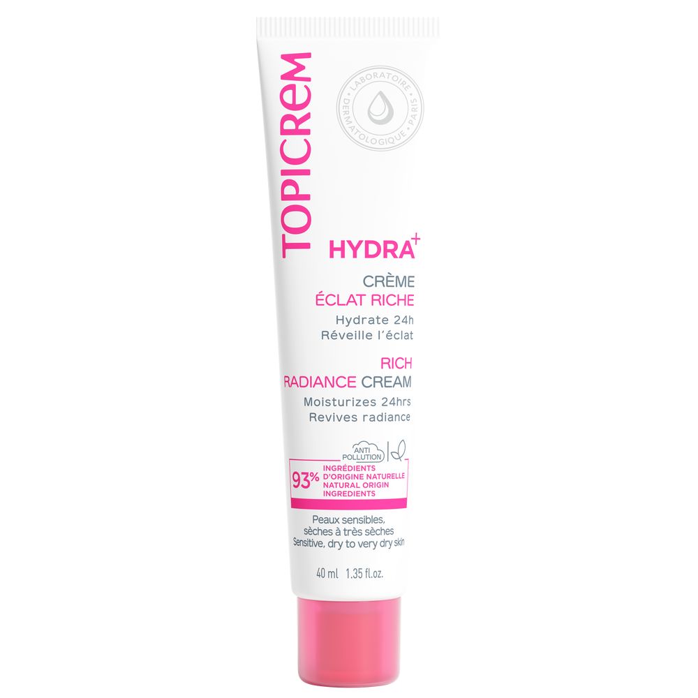 HYDRA+ creme hidratante iluminador rico 40ml