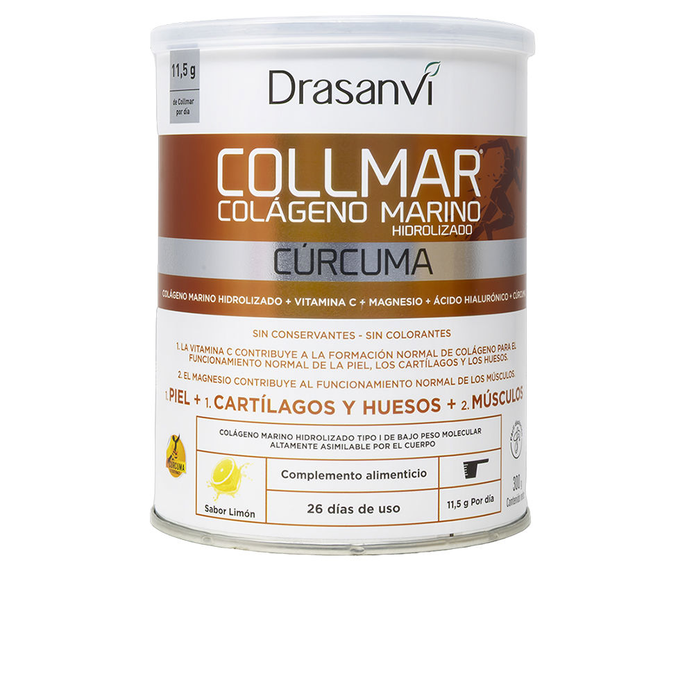 COLLMAR colágeno + magnésio + cúrcuma #Limão 300 g