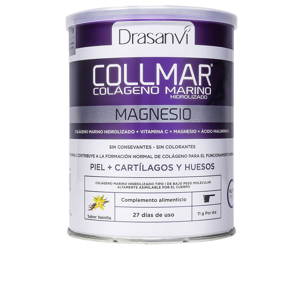 COLLMAR colágeno + magnésio + ácido hialurônico #Baunilha 300 g