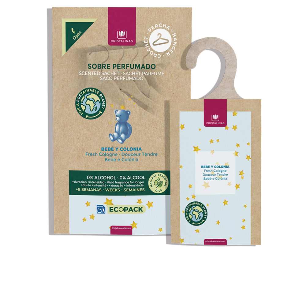 Ambientador CLOSET ecopack 0% #bebê e colônia 1 un